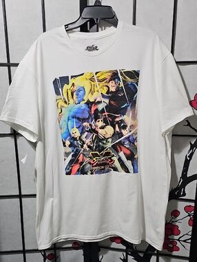 Street Fighter Championship Edition Classic Graphic T Shirt Size XL New